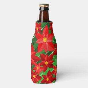 Poinsettias Bottle Cooler