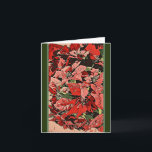 Poinsettias Card<br><div class="desc">Poinsettias</div>