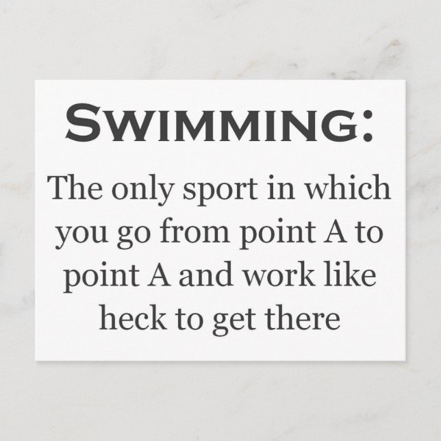 Point A to A Postcard (Front)