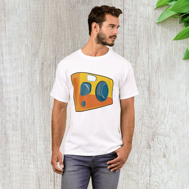Point And Shoot Camera Mens T-Shirt (Creator Uploaded)