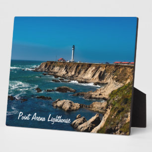 Point Arena Lighthouse Scenic Tabletop Plaque