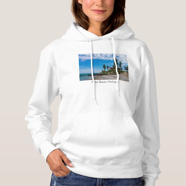 Point Betsie Light Hoodie (Front)