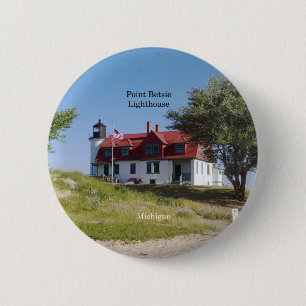 Point Betsie Lighthouse button