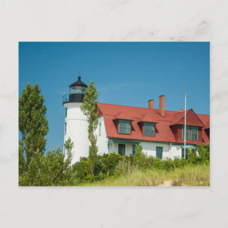 Point Betsie Lighthouse, Frankfort, Michigan Postcard