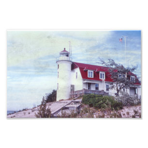 Point Betsie Lighthouse Photograpic Print