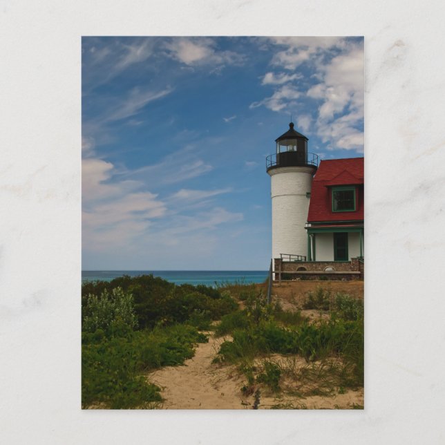 Point Betsie Lighthouse Postcard (Front)