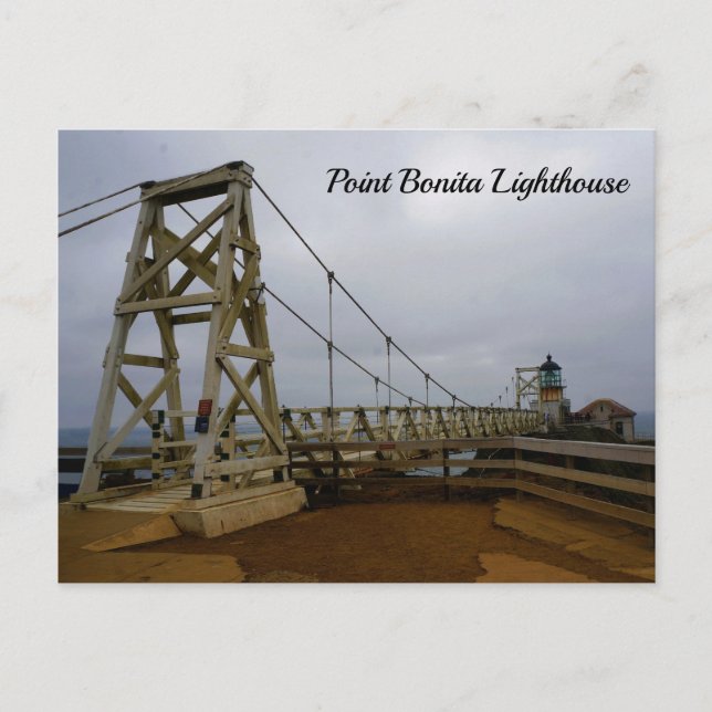 Point Bonita Lighthouse #2-2 Postcard (Front)