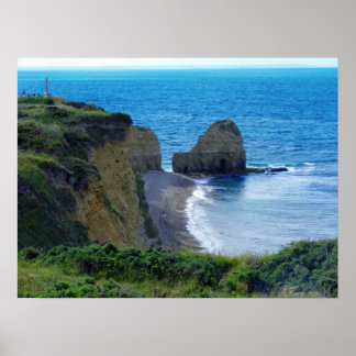 Point Du Hoc Normandy, France Poster