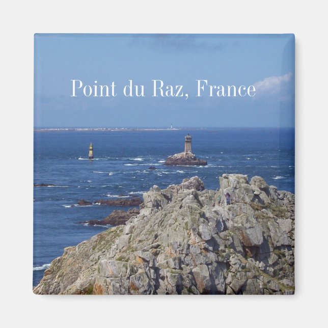 Point du Raz, France Magnet (Front)