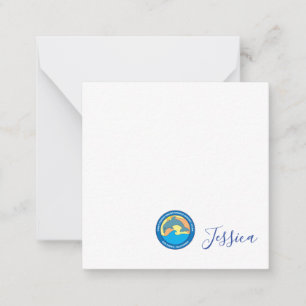 Point Fermin Elementary School Logo Card