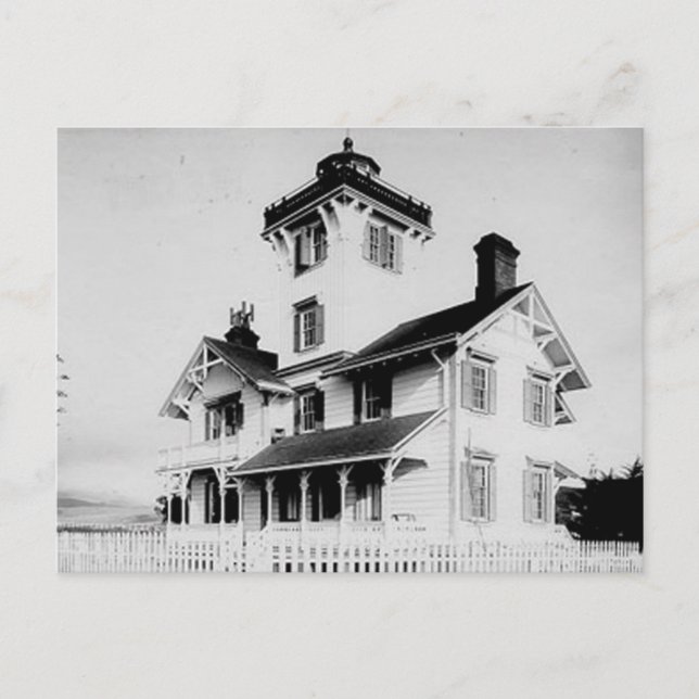 Point Fermin Lighthouse Postcard (Front)