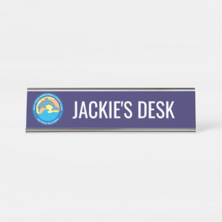 Point Fermine Elementary School Logo Personalized Desk Name Plate