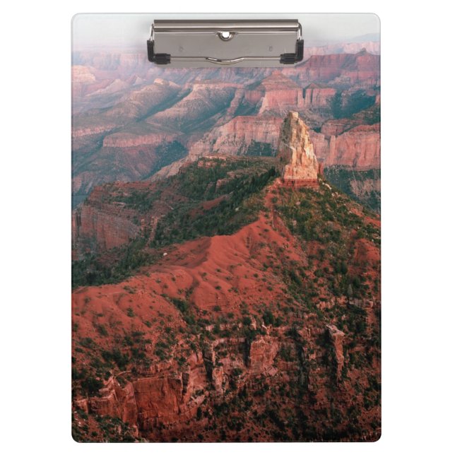 Point Imperial and Mount Hayden at Sunset Clipboard (Front)