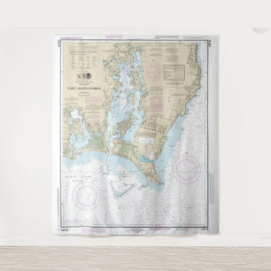 Point Judith Harbour Nautical Chart 13219 Tapestry