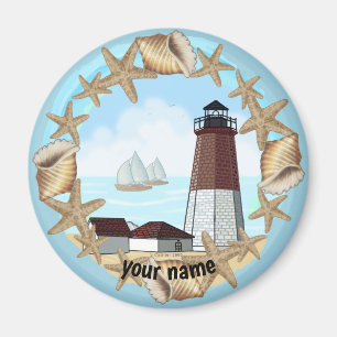 Point Judith Lighthouse magnet