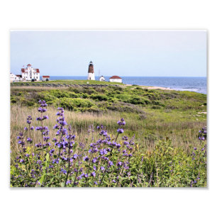 Point Judith Lighthouse, Rhode Island Photo Print