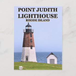 Point Judith Lighthouse, Rhode Island Postcard