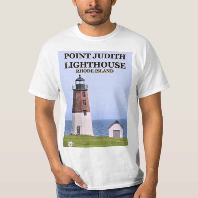 Point Judith Lighthouse, Rhode Island T-Shirt (Front)