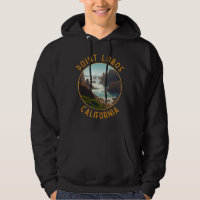 Point Lobos California Distressed Circle