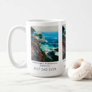 Point Lobos Monterey Peninsula California Best Dad Coffee Mug