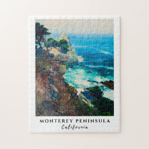 Point Lobos Monterey Peninsula Coastal California Jigsaw Puzzle