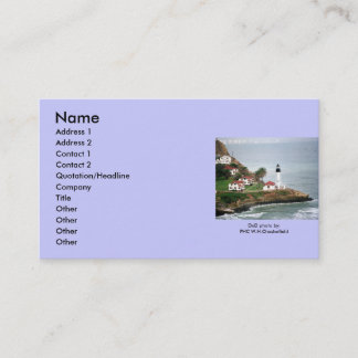 Point Loma Lighthouse / San Diego, CA Business Card