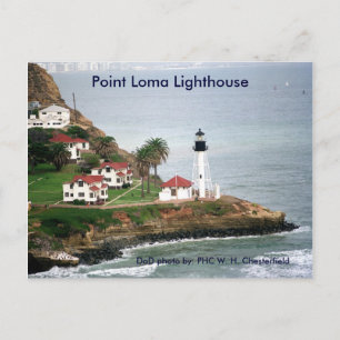 Point Loma Lighthouse / San Diego, California Postcard