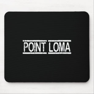 Point Loma San Diego Beaches California Souvenir Mouse Pad