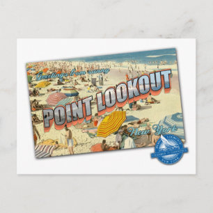 Point Lookout Chamber of Commerce Vintage Postcard