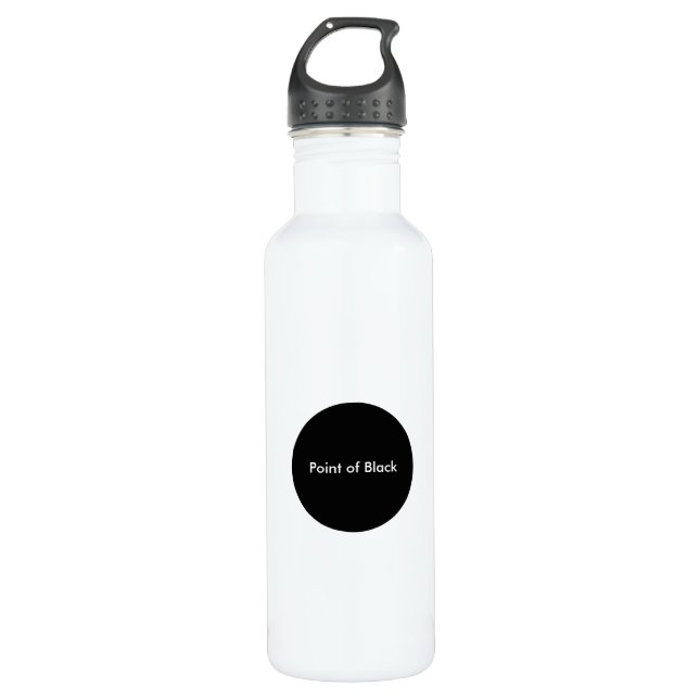 Point of Black 710 Ml Water Bottle (Front)