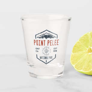 Point Pelee National Park Canada Distressed Shot Glass