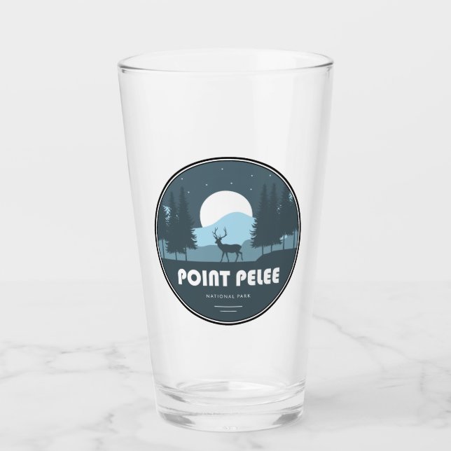 Point Pelee National Park Deer Glass (Front)
