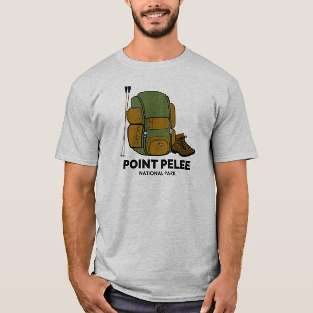 Point Pelee National Park Ontario Canada Backpack T-Shirt (Front)