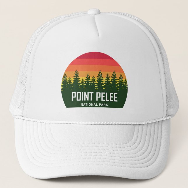 Point Pelee National Park Ontario Canada Trucker Hat (Front)