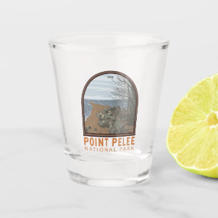 Point Pelee National Park Travel Art Vintage Shot Glass
