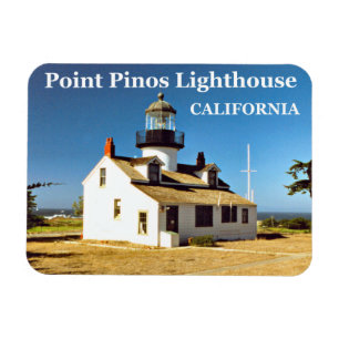 Point Pinos Lighthouse, California Photo Magnet