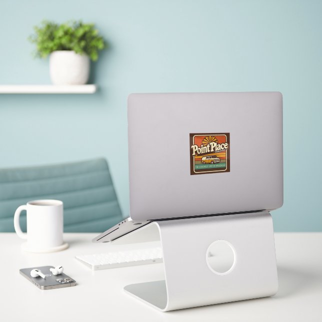 Point Place Wisconsin (Laptop On Desk)