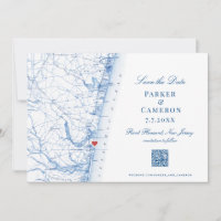Point Pleasant New Jersey Map Elegant Wedding