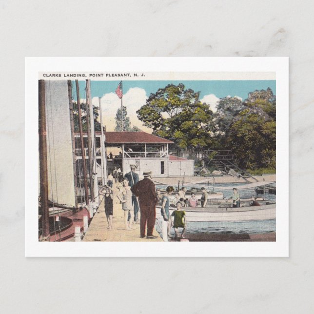 Point Pleasant, New Jersey Vintage Postcard (Front)