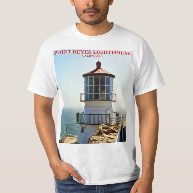 Point Reyes Lighthouse, California T-Shirt (Front)