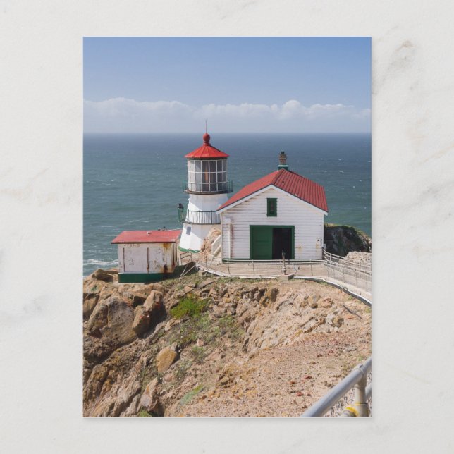 Point Reyes Lighthouse, Marin County, California Postcard (Front)
