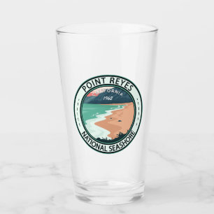Point Reyes National Seashore California Badge Glass