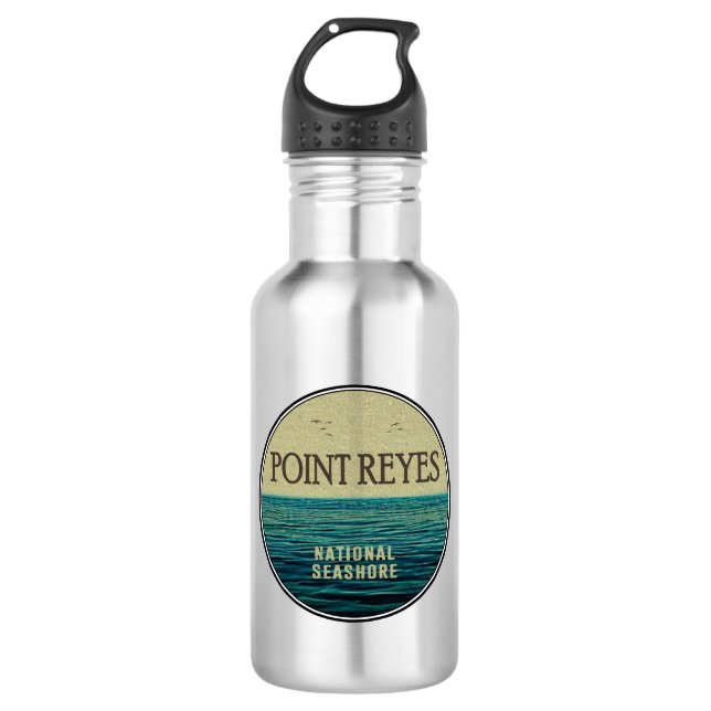 Point Reyes National Seashore Ocean Birds 532 Ml Water Bottle (Front)
