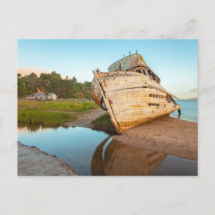 Point Reyes National Seashore Shipwreck Postcard