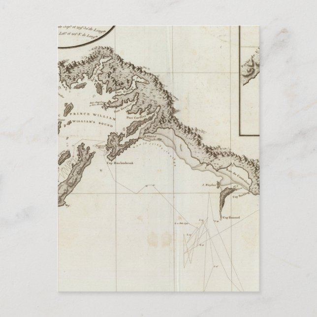 Point Riou to Point Possession Alaska Postcard (Front)
