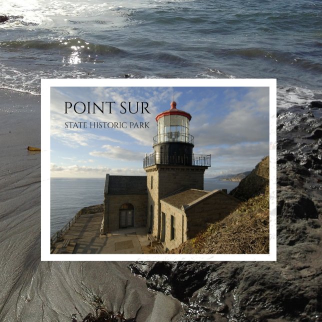 Point Sur Lighthouse State Historic Park, CA Postcard (Creator Uploaded)