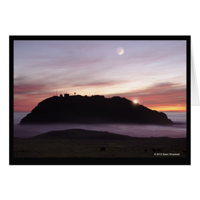Point Sur Moon (Front Horizontal)