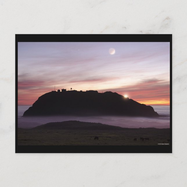 Point Sur Moon Postcard (Front)