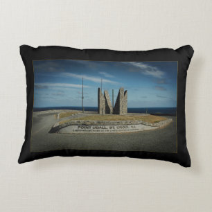 Point Udall, Virgin Islands Decor Pillow 16" x 12"