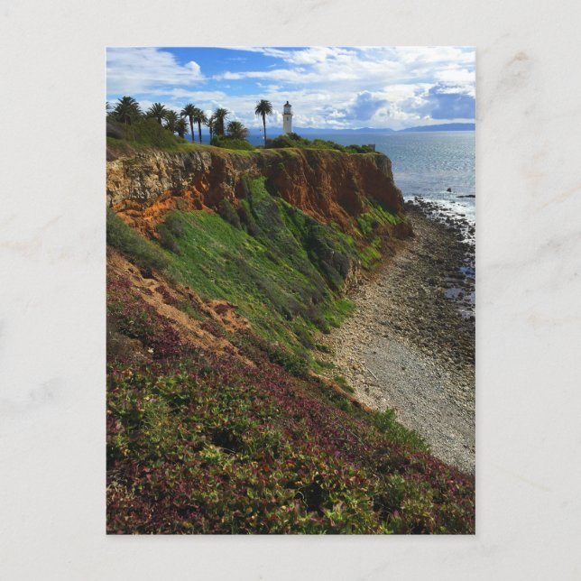 Point Vicente Lighthouse Palos Verdes Postcards (Front)